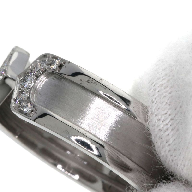 Cartier Diamond SM 54 Ring 18K White Gold