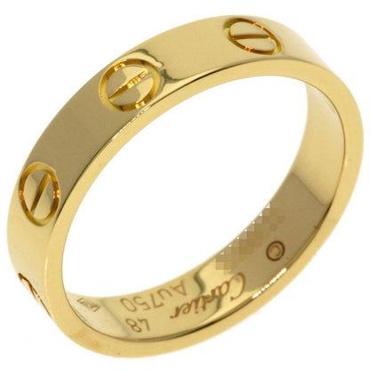Cartier Mini Love Ring 48 18K Yellow Gold