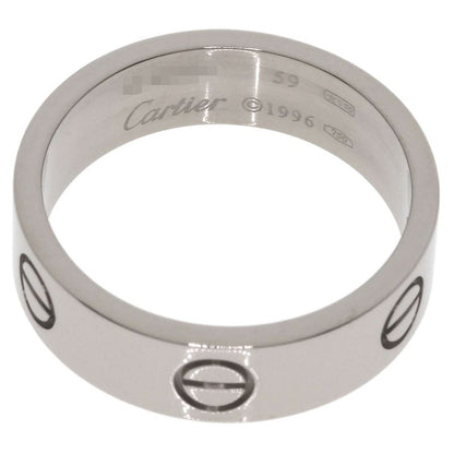 Cartier Love Ring 59 18K White Gold