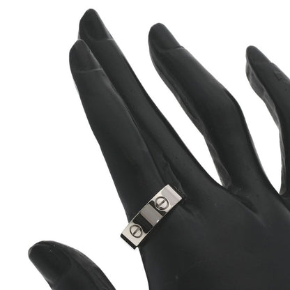 Cartier Love Ring 59 18K White Gold