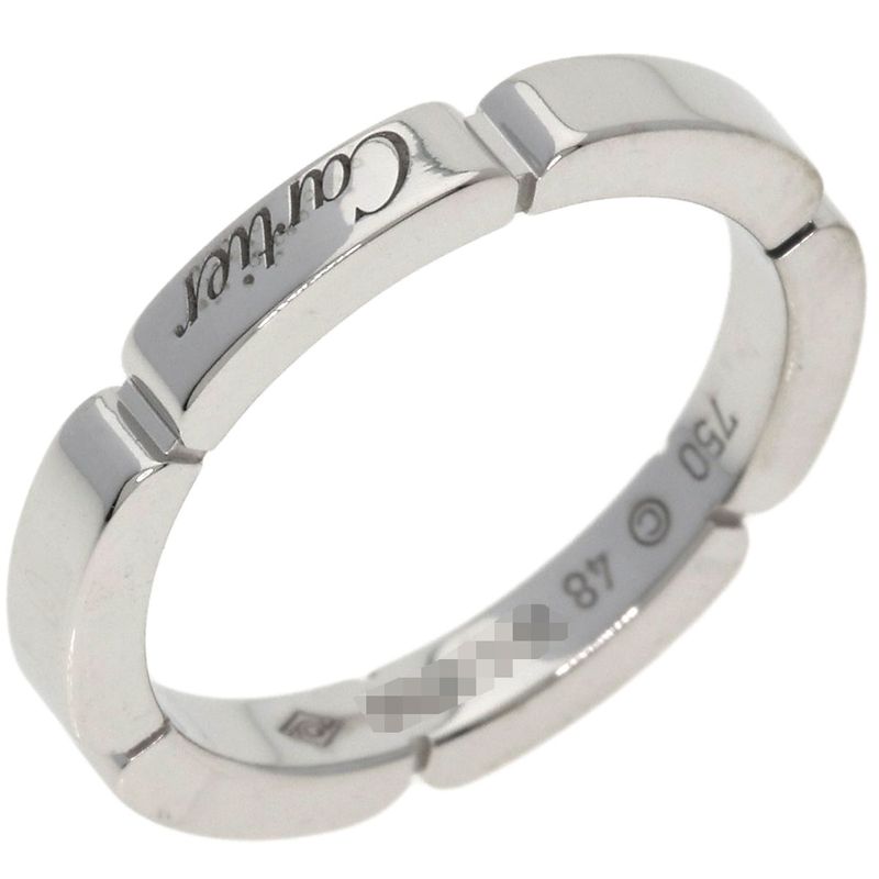 Cartier Maillon Pantel 48 Ring 18K White Gold