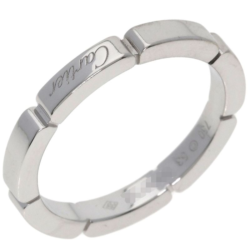 Cartier Maillon Pantel 53 Ring 18K White Gold