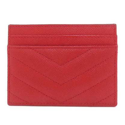 Saint Laurent Cassandra Card Case Leather