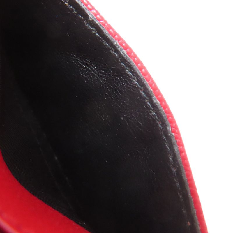 Saint Laurent Cassandra Card Case Leather