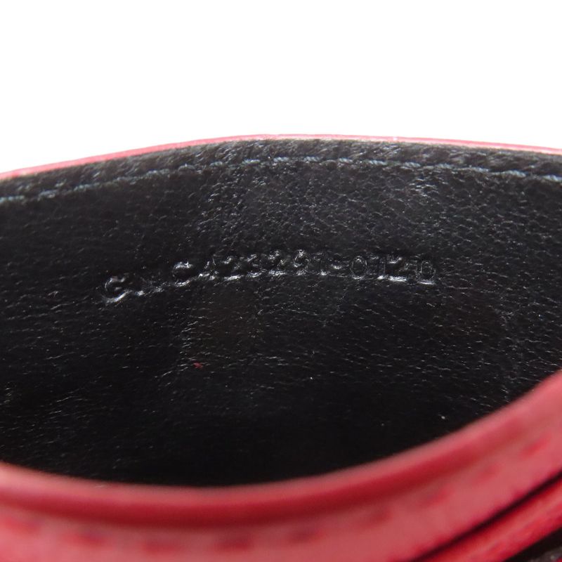 Saint Laurent Cassandra Card Case Leather
