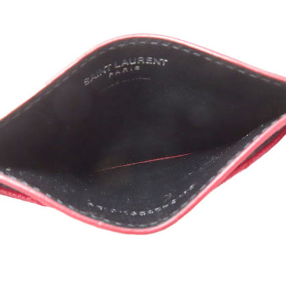 Saint Laurent Cassandra Card Case Leather