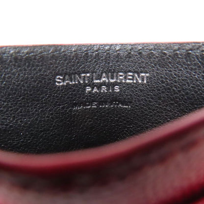 Saint Laurent Cassandra Card Case Leather