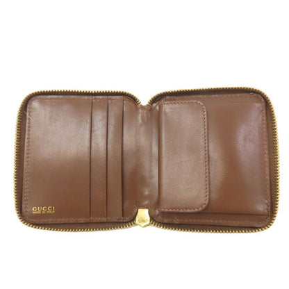 Gucci Logo Coin Case Leather