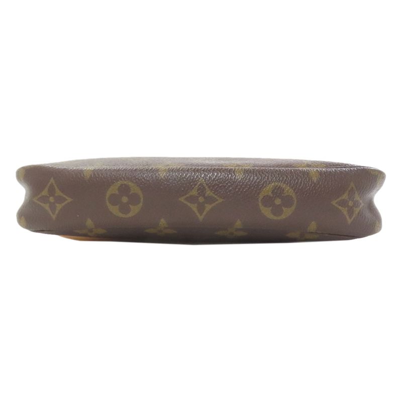 Louis Vuitton Pochette Pouch Monogram Canvas Monogram Brown