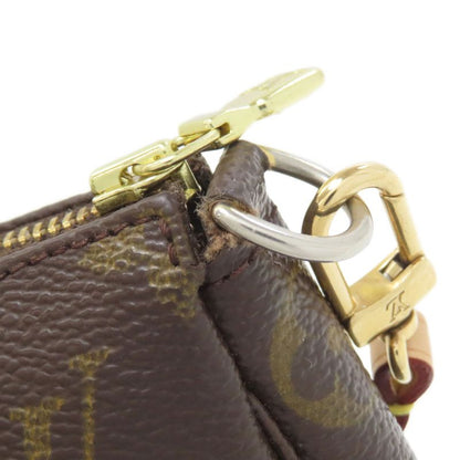 Louis Vuitton Pochette Pouch Monogram Canvas Monogram Brown