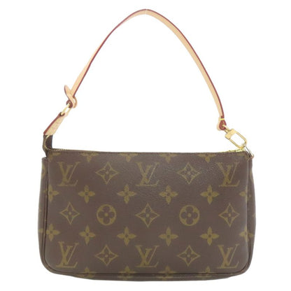 Louis Vuitton Pochette Pouch Monogram Canvas Monogram Brown