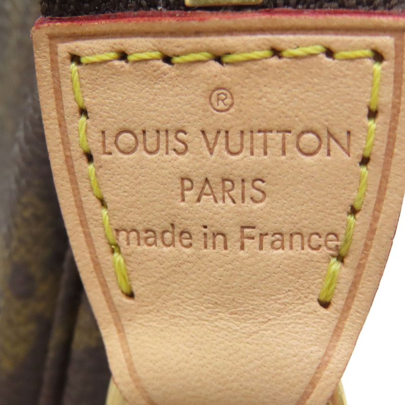 Louis Vuitton Pochette Pouch Monogram Canvas Monogram Brown