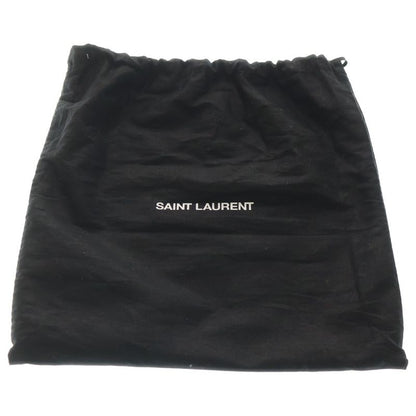 Saint Laurent Paris Suzanne Pave Crystal Satin Leather Shoulder Bag Top Handle