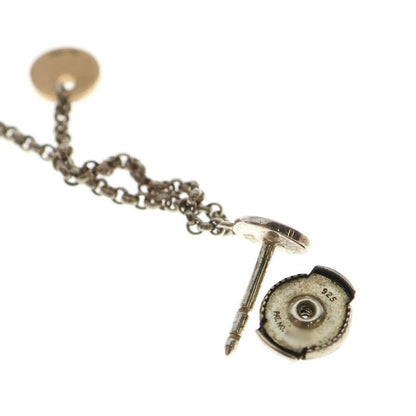 Hermes Exlibris Earrings Silver Coin