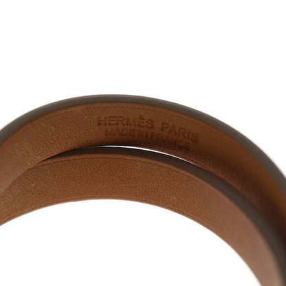 Hermes Kelly Double Tour Bracelet Pink Gold Light