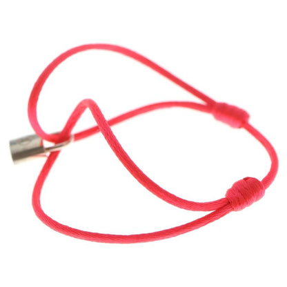 Louis Vuitton la Calf Silver Lockit Bracelet Pink