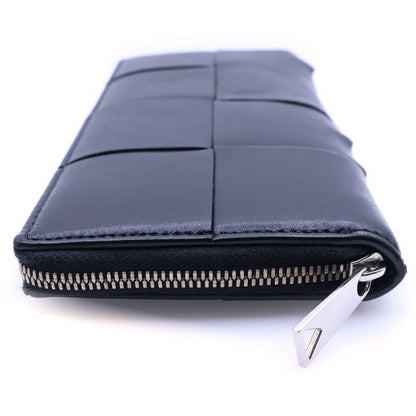 Bottega Veneta Maxi Intrecciato Cassette Wallet Zip Around