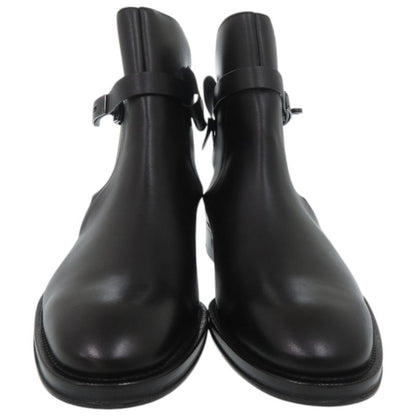 Hermes Leather Sole Kelly Boots Fortune Black Brown
