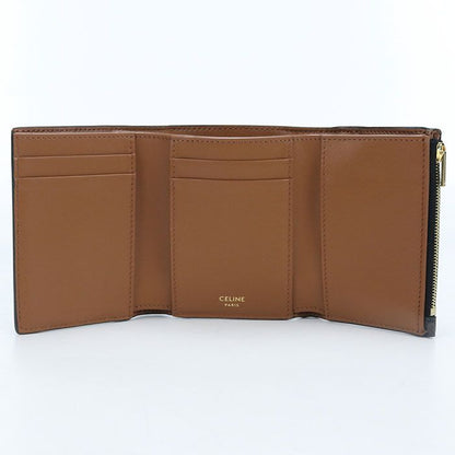 Celine Fine Strap Wallet Nino Triomphe Canvas Trifold
