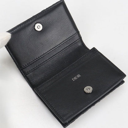 Dior Business Card Holder Oblique Jacquard