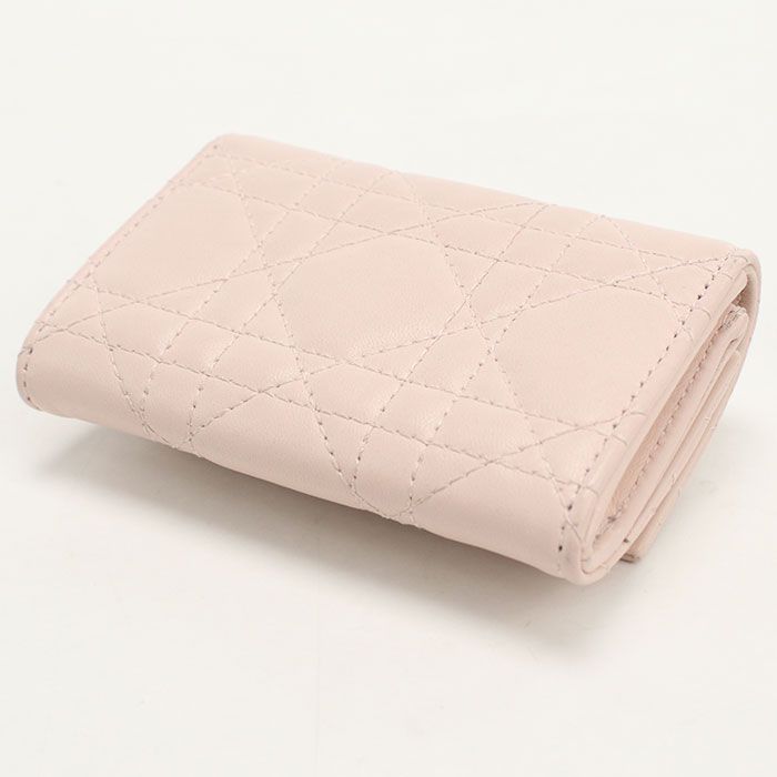 Dior Glycine Wallet Joli Bifold Lambskin