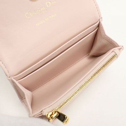Dior Glycine Wallet Joli Bifold Lambskin