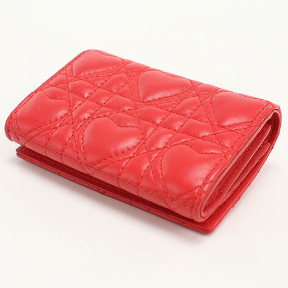 Dior Glycine Wallet Caro Bifold Lambskin