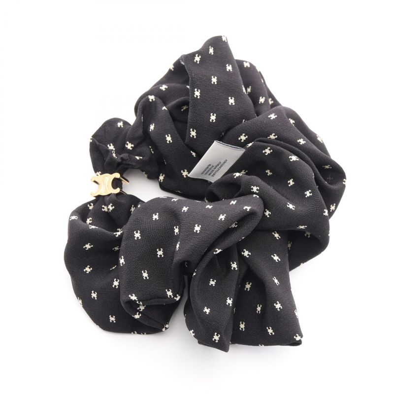 Celine Micro Triomphe Black Hat Black. White