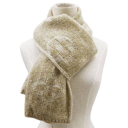 Louis Vuitton Scarf Shawl Mohair Echarpe Monogram Glitter