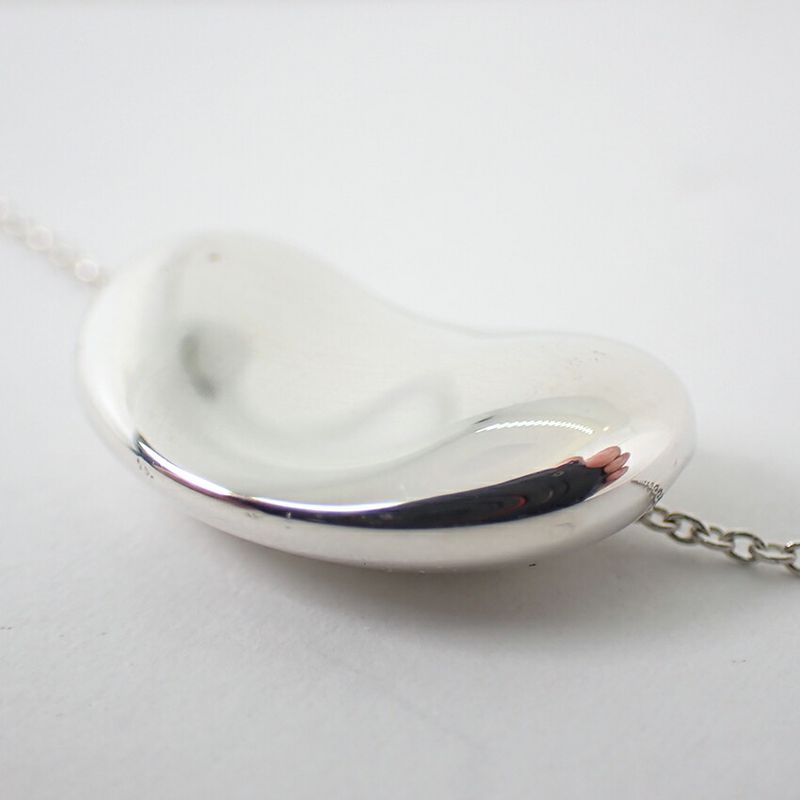 Tiffany & Co. 925 Bean Pendant Necklace