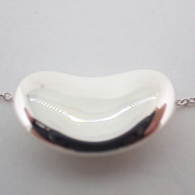 Tiffany & Co. 925 Bean Pendant Necklace