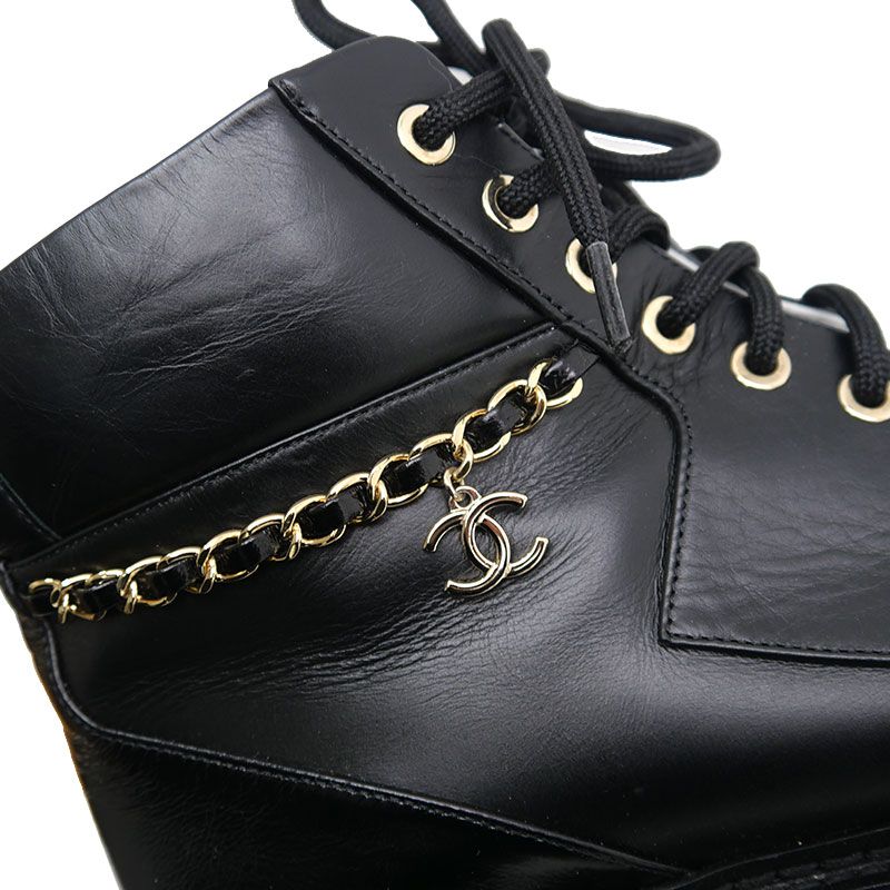 Chanel Short Boots Platform 37 Shoes