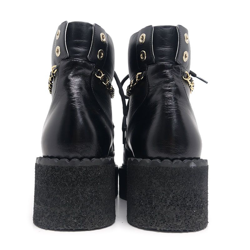 Chanel Short Boots Platform 37 Shoes