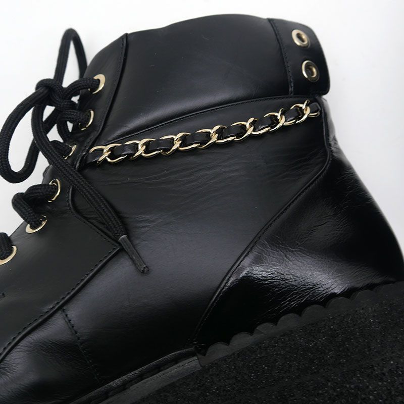 Chanel Short Boots Platform 37 Shoes