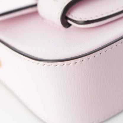 Gucci Ho Sbit Leather Chee Anse Pa Shoulder Bag Pink Go