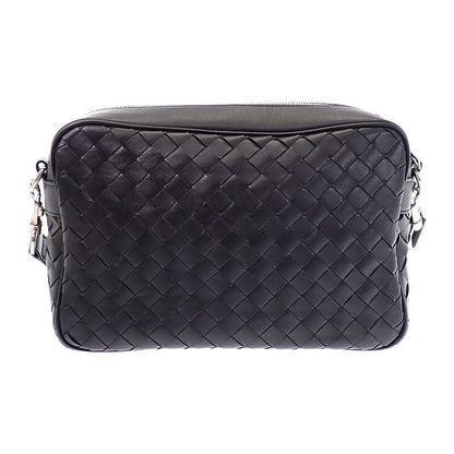 Bottega Veneta Intrecciato Camera Shoulder Bag Calf Black