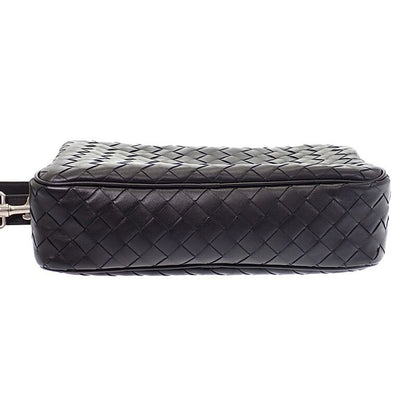 Bottega Veneta Intrecciato Camera Shoulder Bag Calf Black