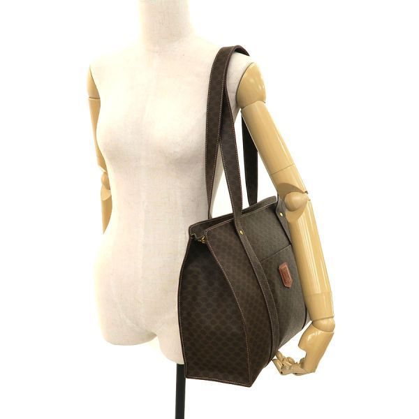 Celine Tote Canvas Brown