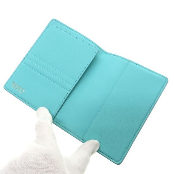 Tiffany & Co. Passport Case Light Blue