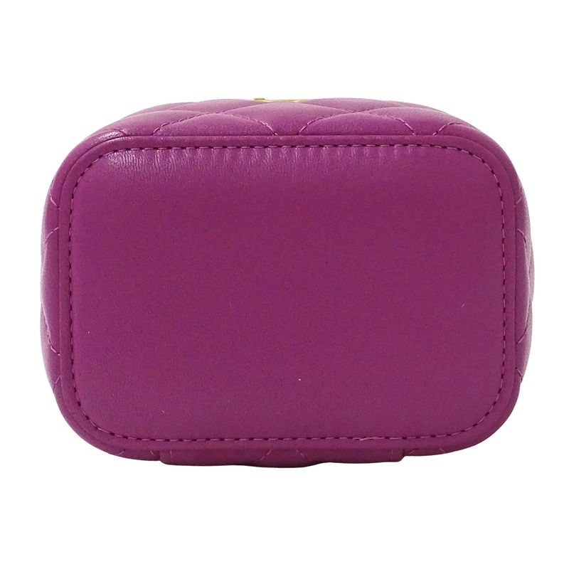 Chanel Quilted Cocoball Shoulder Bag Vanity Lambskin
