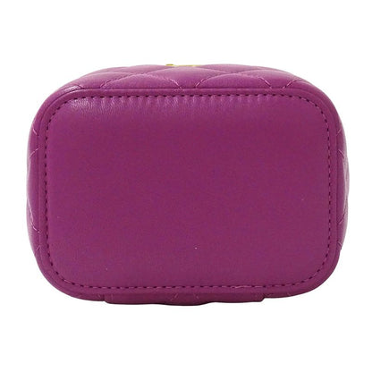 Chanel Quilted Cocoball Shoulder Bag Vanity Lambskin