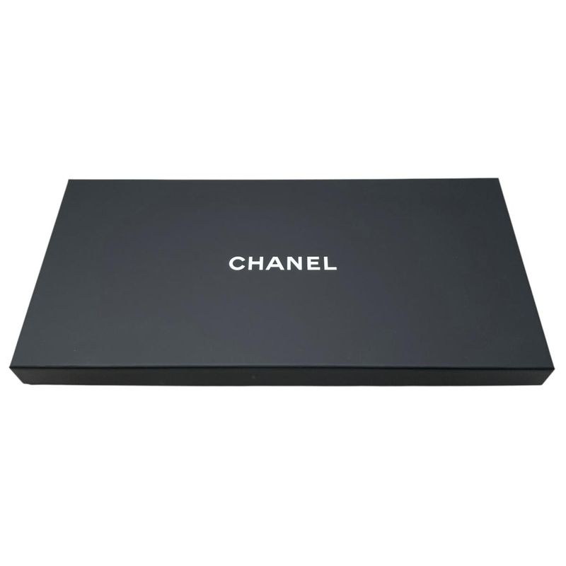 Chanel Belt CC Logo Chain Denim Blue Gold