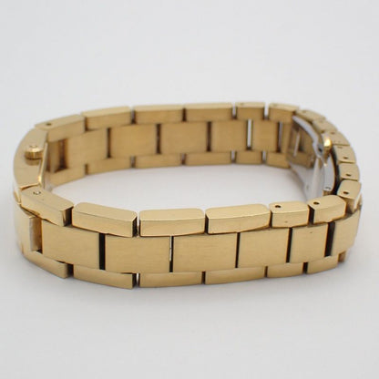 Gucci Bracelet Watch Quartz Gold Black Dial