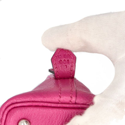 Hermes Bolide Mini Chevre Misol Handbag Rose Purple