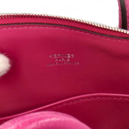 Hermes Bolide Mini Chevre Misol Handbag Rose Purple