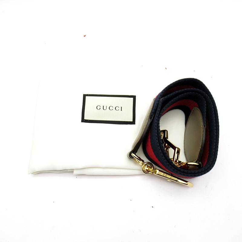 Gucci Nymphaea Bamboo Handbag Leather Beige