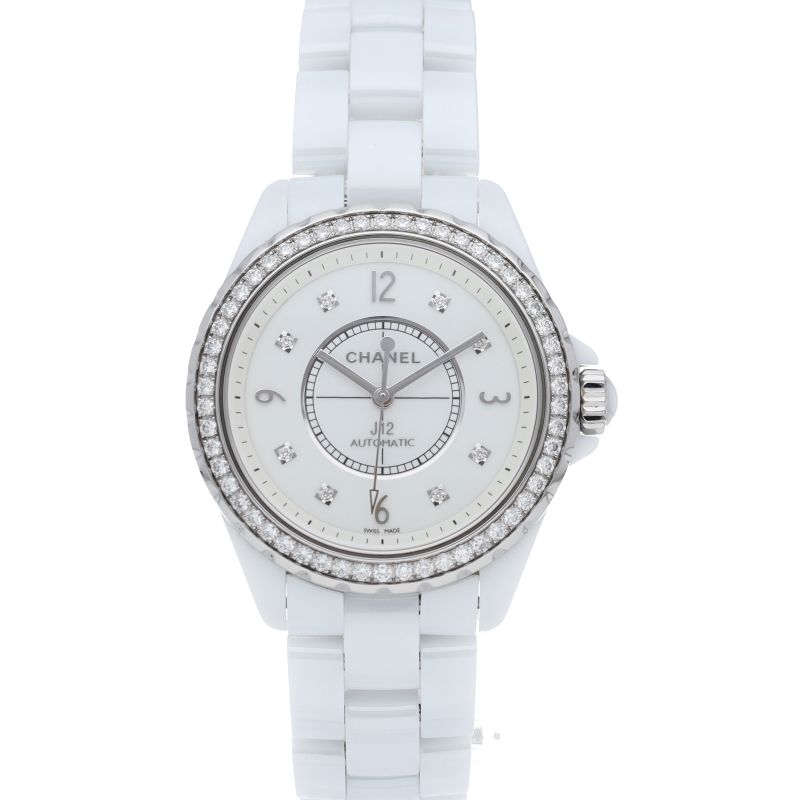 Chanel Watch Diamond Bezel Ceramic