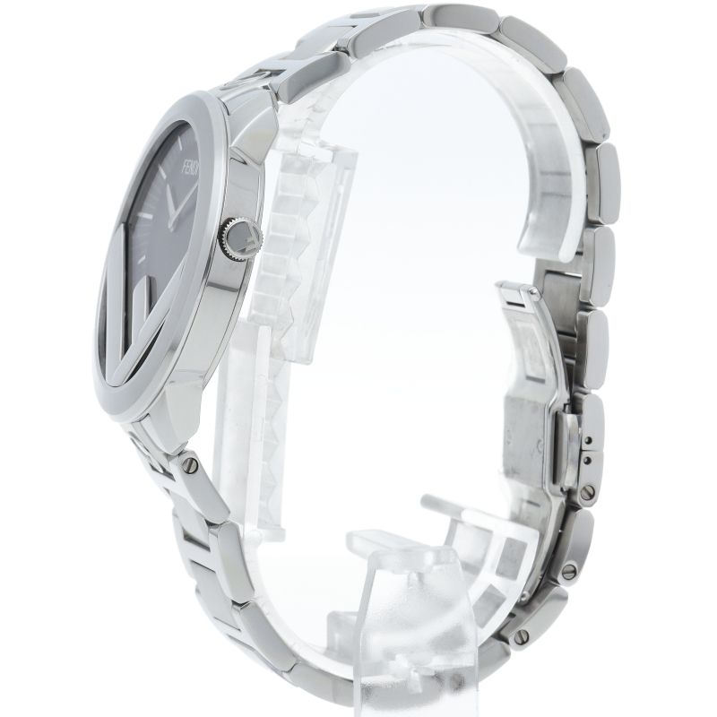 Fendi Run Away Watch Box SS Black