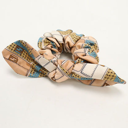 Fendi Set of 2 Zucca Scrunchie Silk Shoulder Bag
