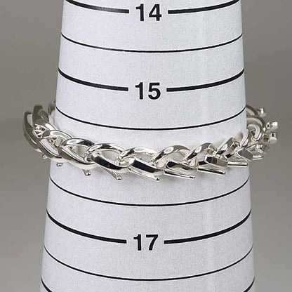 Tiffany & Co. Forge Link Bracelet High Polish Star
